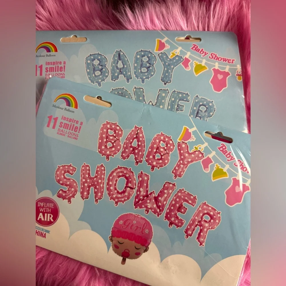 Baby Shower Gender Reveal foil ballon new
